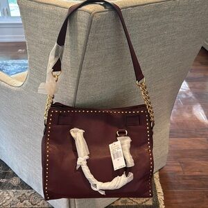 MICHAEL Michael Kors Red and Gold Shoulder Bag
